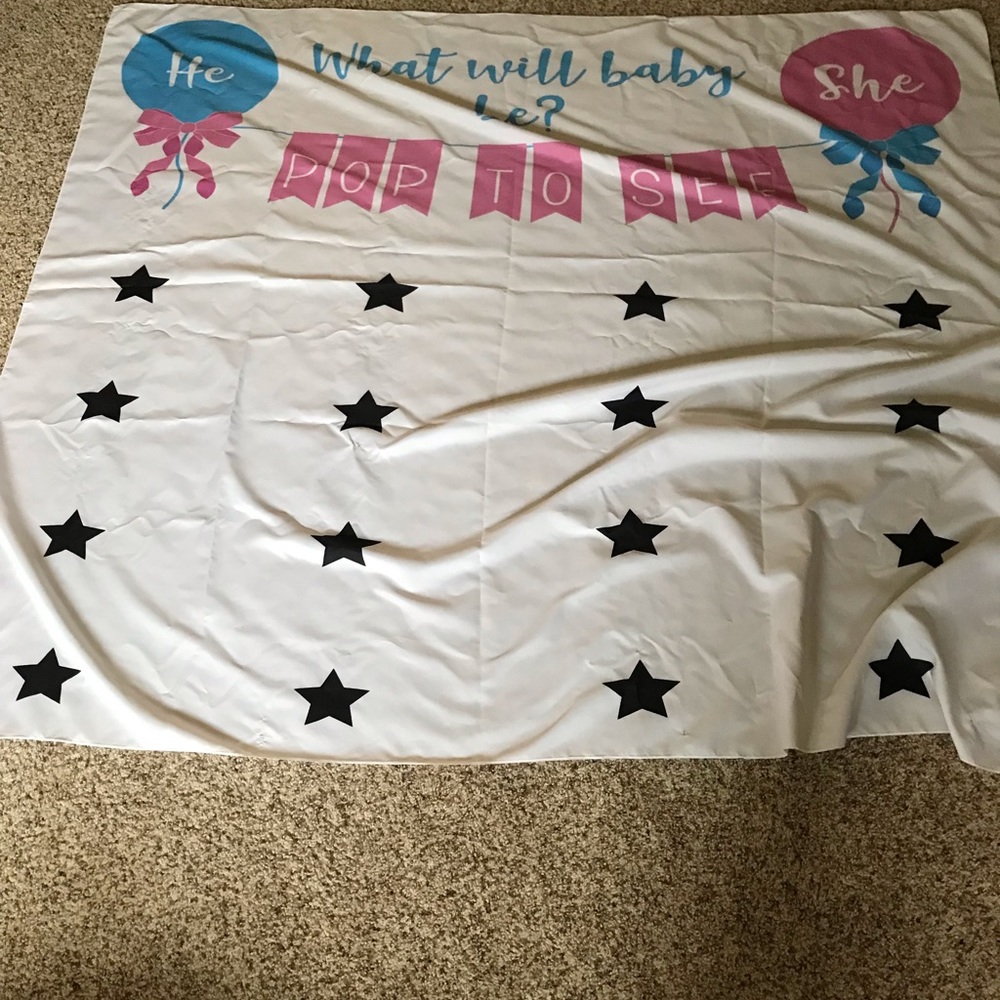 Gender reveal dart board game